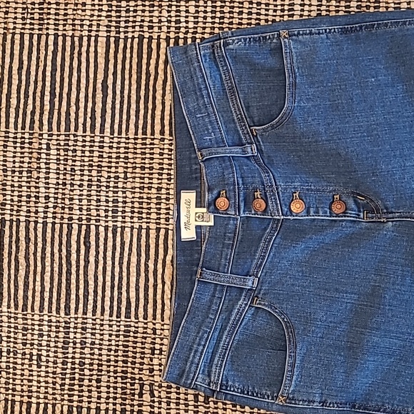 MADEWELL '10" ROADTRIPPER' SKINNY BUTTON FLY JEANS - Picture 7 of 13